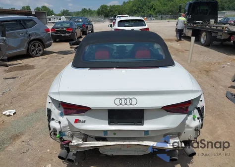 2018 Audi S5 3.0T Premium Plus z USA, uszkodzony, nr VIN WAU24GF50JN009209